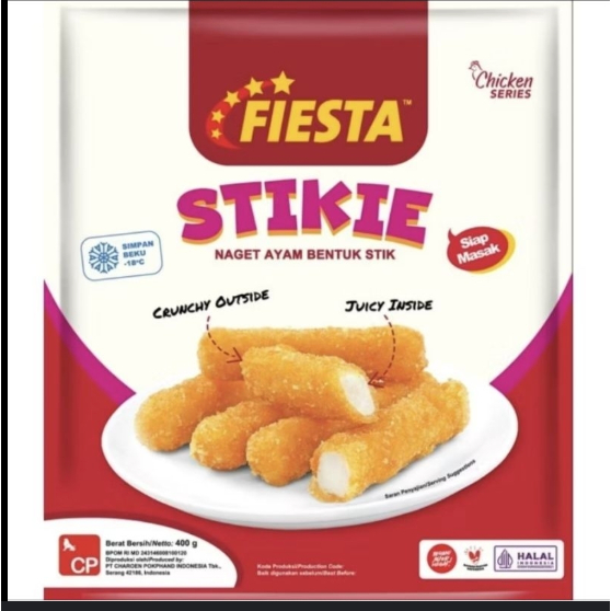 

Fiesta Stikie Nugget Ayam 400gr