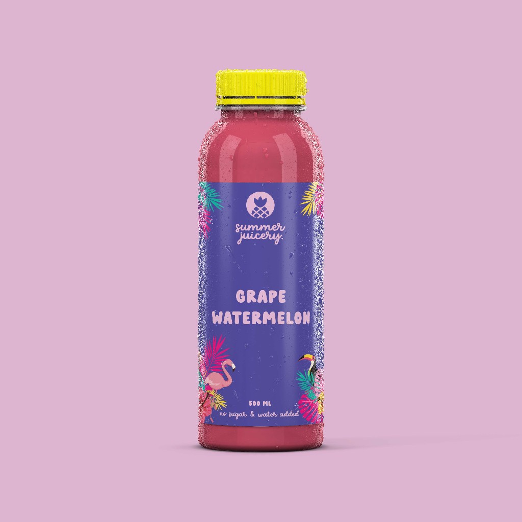 

GRAPE + WATERMELON COLD-PRESSED JUICE