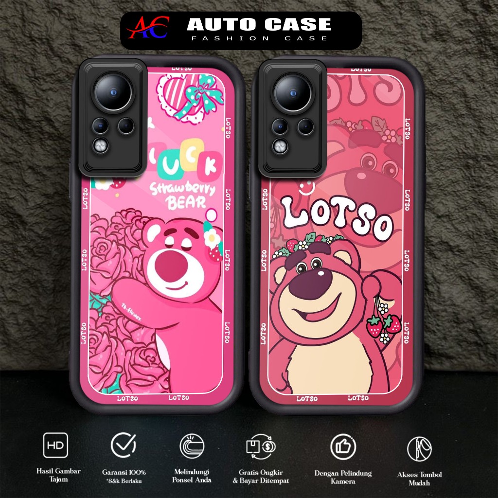 Softcase Glass kaca untuk INFINIX NOTE 11 NOTE 11 NFC NOTE 12 LTS Casing Handphone Case Hp Procamera