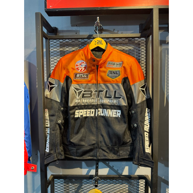 jaket mesh btll speed runner SR