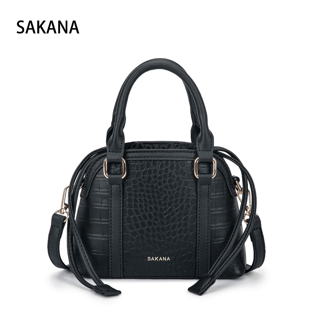 QH SAKANA -Tas Selempang Wanita Import Croco Hand Bag Terbaru Kekinian Original Branded - Sophie