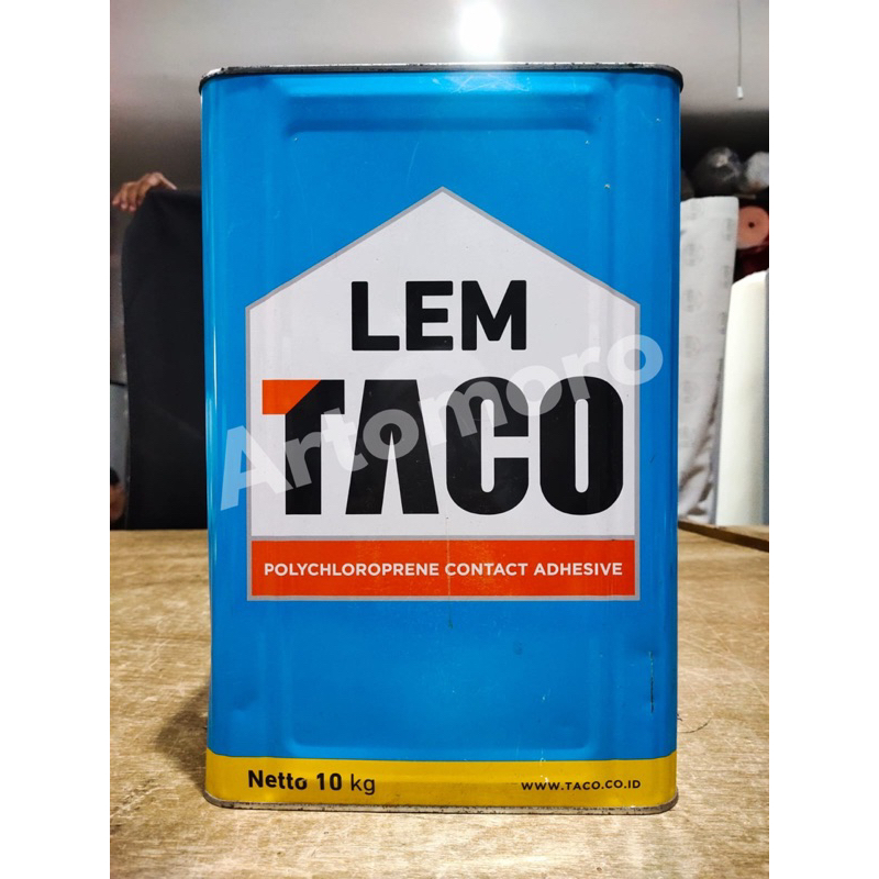Lem Taco Biru / Lem HPL Vinyl Blek 10kg (Lem Kuning Serbaguna)
