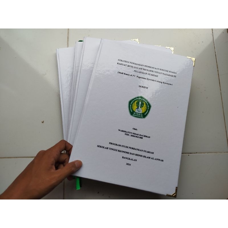 

Jilid Hard Cover timbul