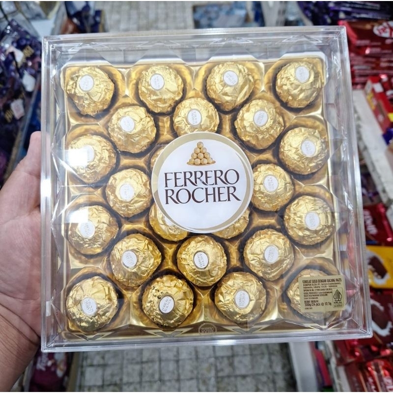 

Ferrero Rocher 300gram isi 24