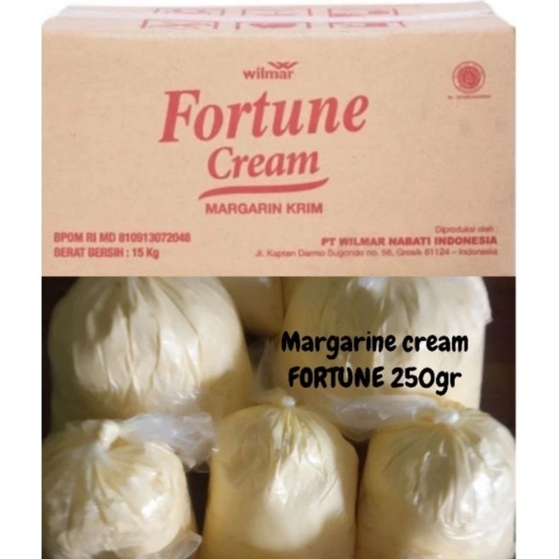 

MENTEGA FORTUNE REPACK 250 GRAM / MARGARINE FORTUNE REPACK 250 GRAM