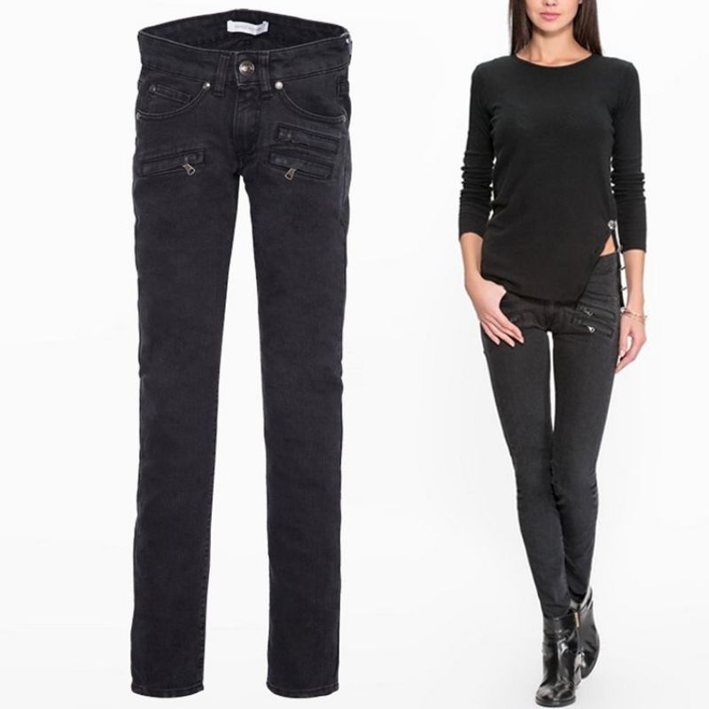 Pierre Balmain 11th Anniversary Multi-Pocket Skinny Jeans / Bikers Pants