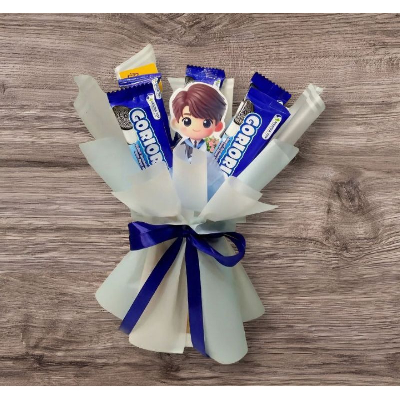 

buket Snack/buket jajanan/buket ulangtahun/hadiah ulangtahun/hadiah wisuda