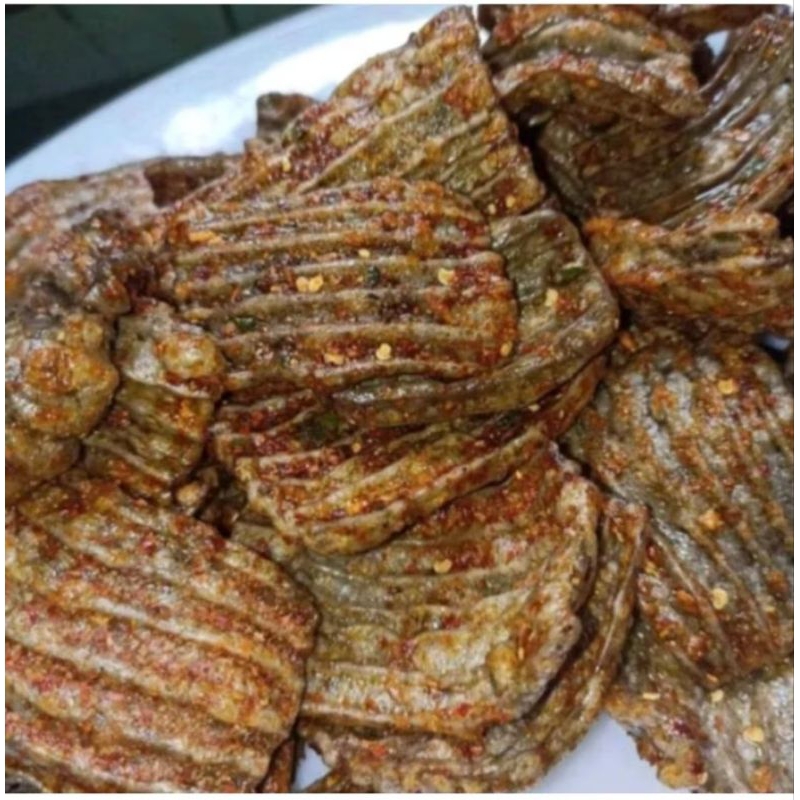 

kerupuk jengkol asbes pedas nampol