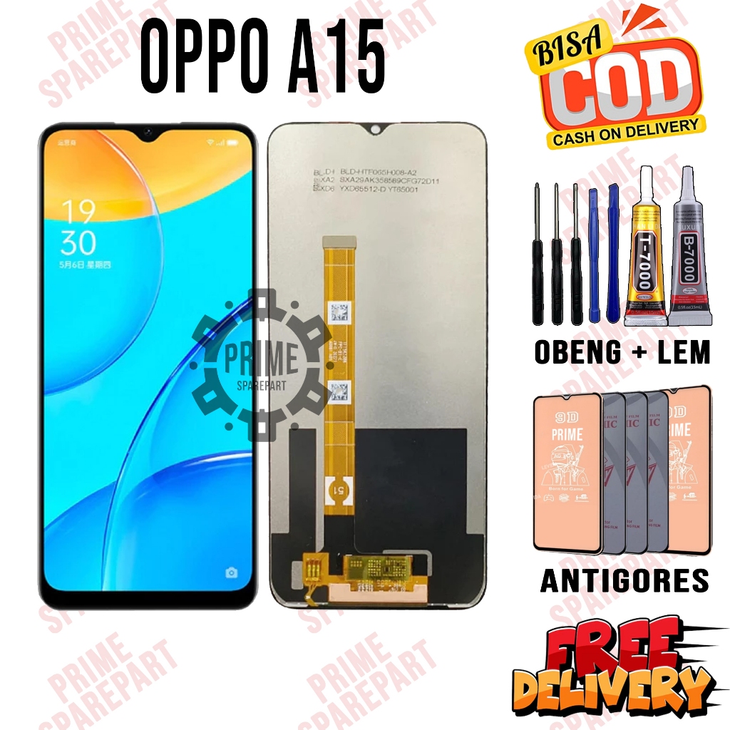 Lcd Touchscreen OPPO A15 Original Lcd OPPO A15 Fullset