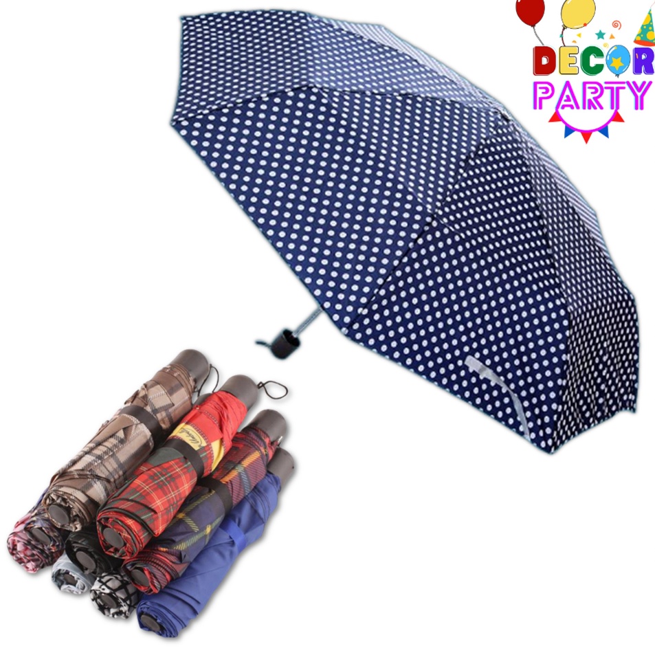 Clearance sale DP Payung Lipat Motif Estetik Random Folding Umbrella Payung Lipat Motif Beragam Este