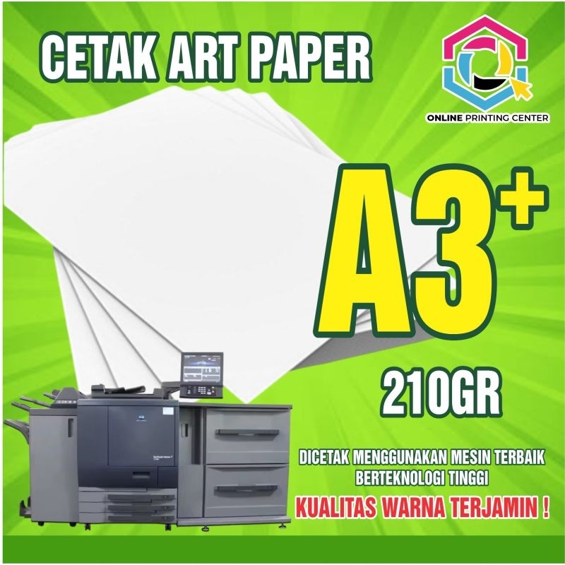 

CETAK ART PAPER A3+ 210 GR CEPAT MURAH BERKUALITAS