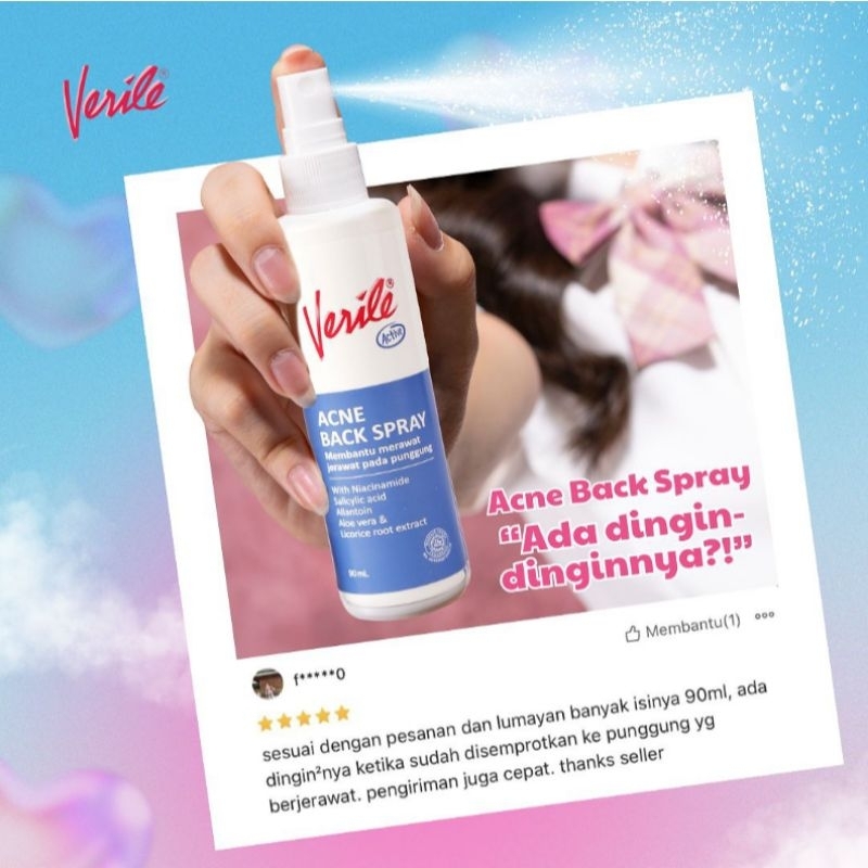 Acne back spray