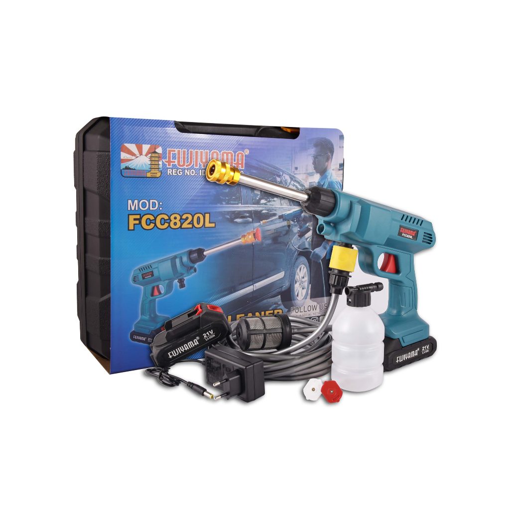 FCC820L HIGH PRESSURE CLEANER CORDLESS – Fujiyama Power Tools Jet Cleaner Cordless