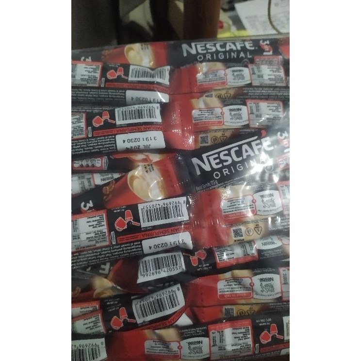 

Serba Untung Nescafe 3 In 1 Original 1 Pack Isi 8 Renteng