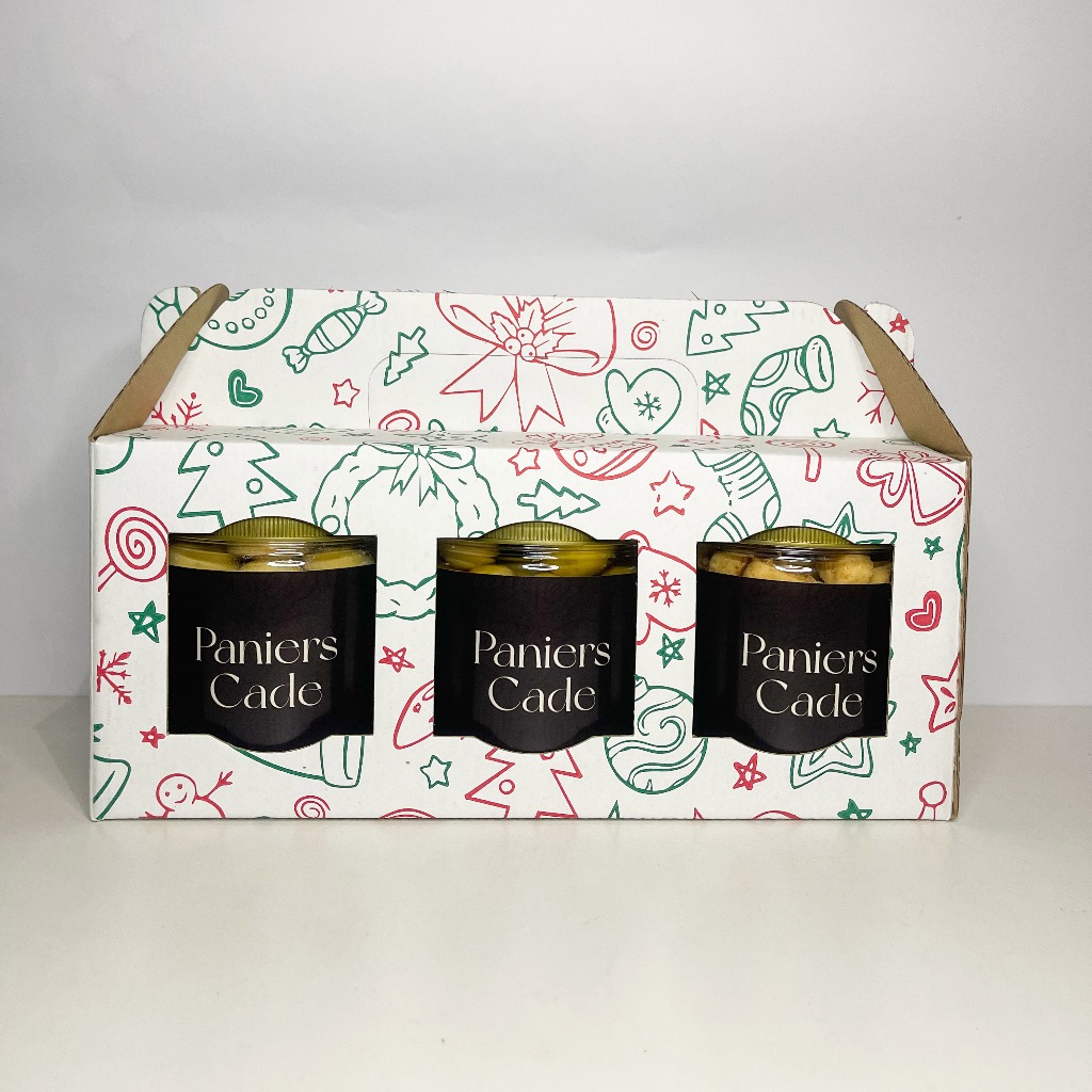 

PANIERS CADE ISI 3 CHRISTMAS GIFT PUTRI SALJU / NASTAR / KASTANGEL