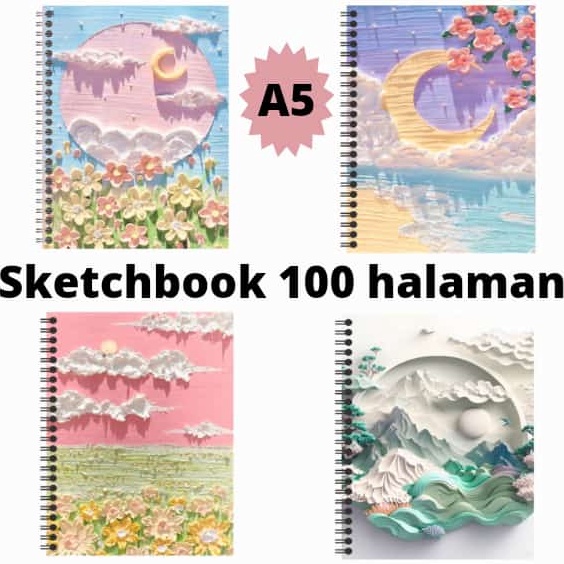 

Grosir Terlaris SKETCHBOOK A5 ISI 1 HALAMAN BUKU SKETSA BUKU GAMBAR TEMA COVER 3D POP ART