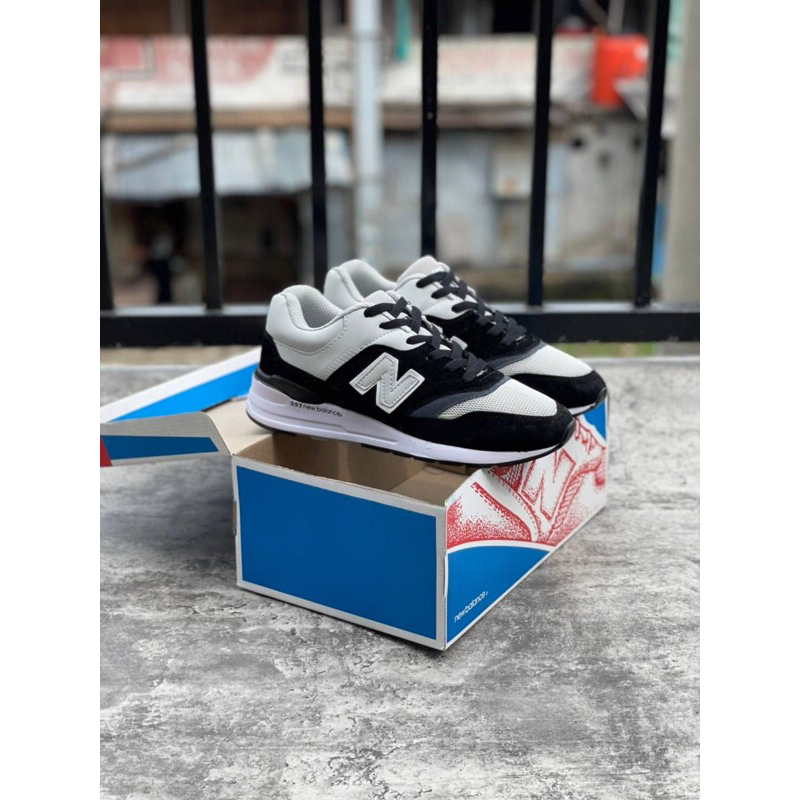 SEPATU SNEAKERS PRIA NB997 "HITAM ABU"