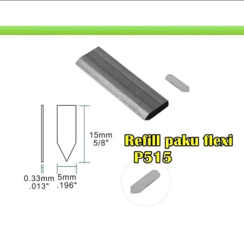 Paku Refill Flexi P515 Isi Staples Flexi P515 Refill Staples V Paku Pigura