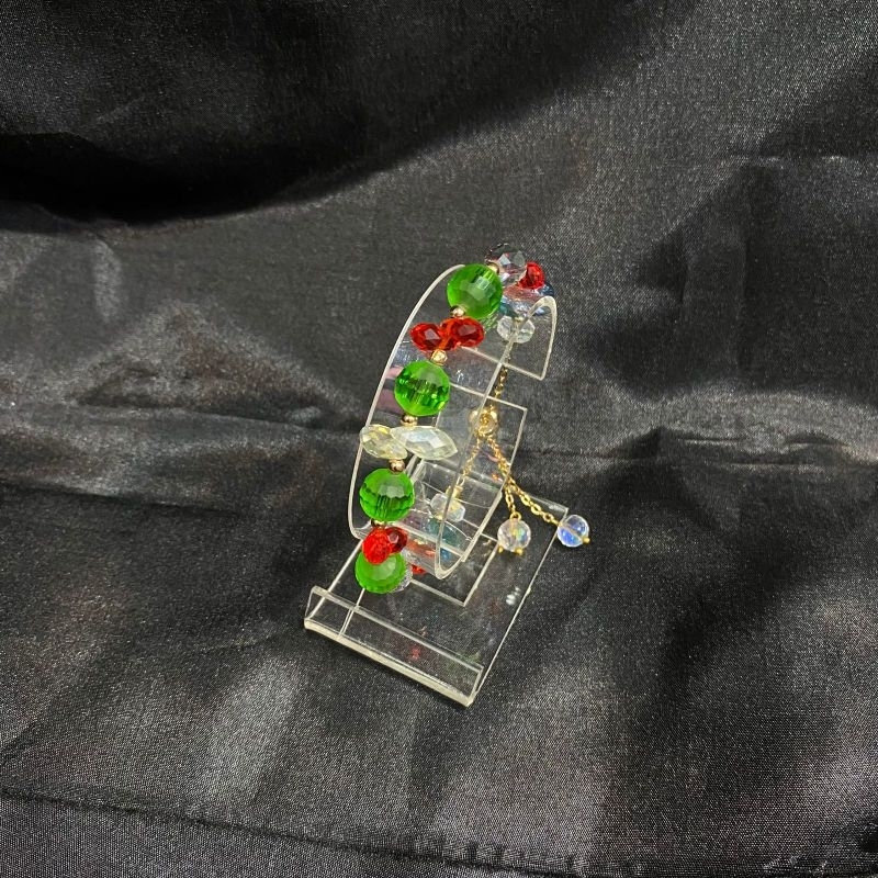 Gelang Swarovski//Gelang Kristal Serut//Gelang Serut//Gelang Batu Kristal Serut