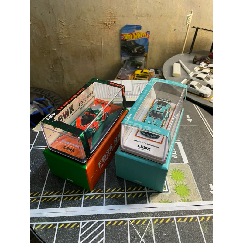 INNO64 Mazda FD3S Rx7 LBWK Chase Malaysia Diecast Expo & Rx7 LBWK Beijing Hobby Expo