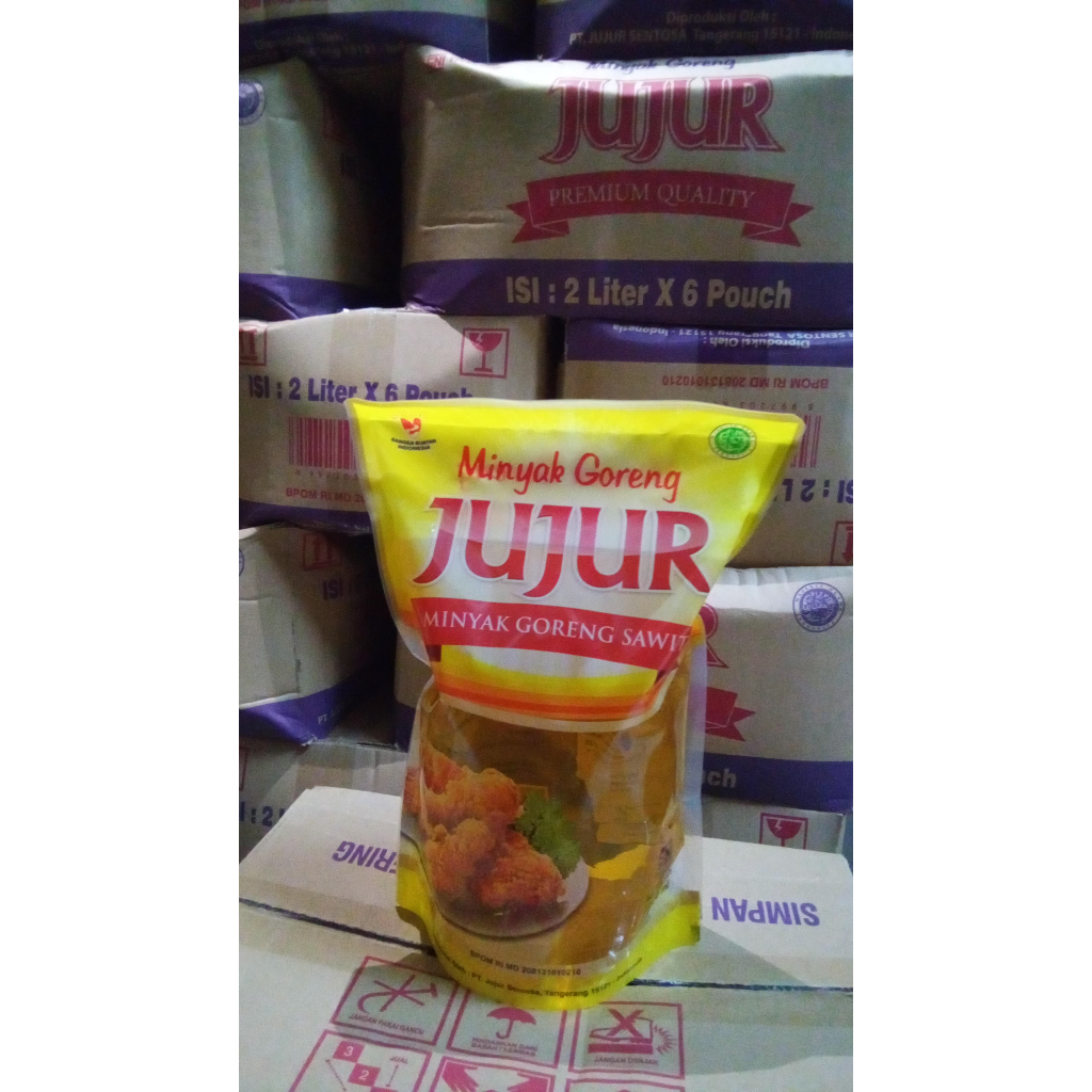 

Minyak Goreng Jujur 2 liter isi 6