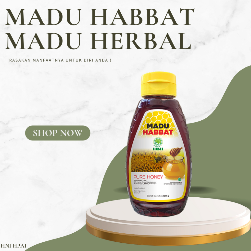 

MADU MENYEHATKAN - MADU HABBAT - MADU 100%