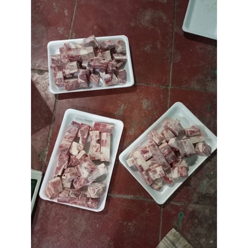 

Beef Patty Cube Saikoro - 500gr