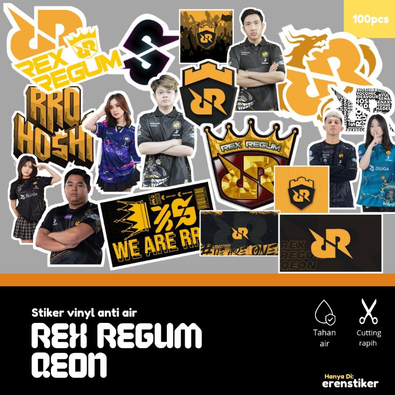 

STIKER CLUB GAME MOBAIL LAGEND RRQ ANTI AIR [100PCS] STIKER CASING HANDPONE HELEM KACA TUMBLR LAPTOP PREMIUM 5X5 CM