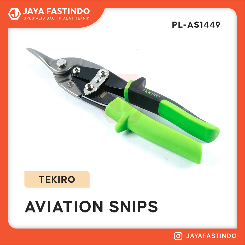 TEKIRO GUNTING SENG AVIATION SNIPS 10 INCH / GUNTING BAJA RINGAN / GUNTING SENG TEKIRO 10"