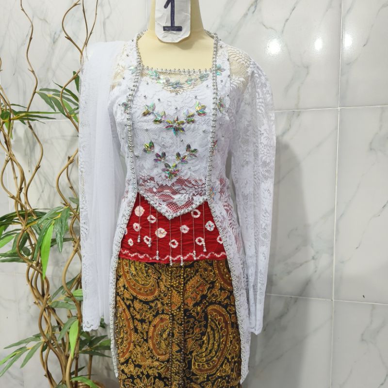 Kebaya Kutubaru Wanita Remaja/Kebaya Akad Nikah/Kebaya Wisuda MODEL HAMNA