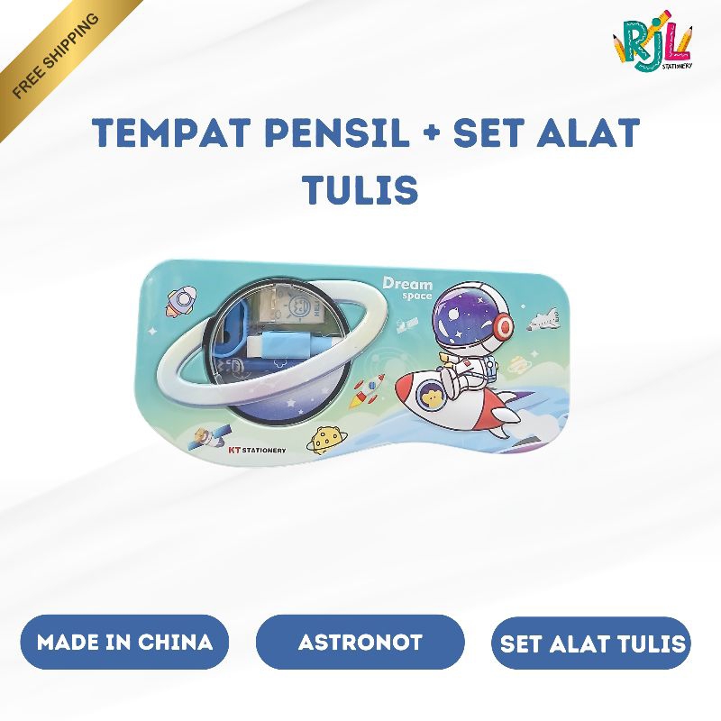 

Tempat Pensil Karakter | Include Set Alat Tulis | Made In China