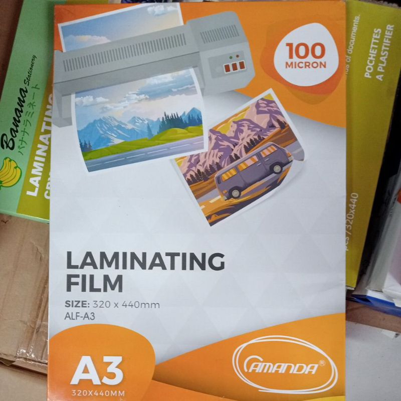 

Laminating Film Amanda A3 320x440mm 100micron