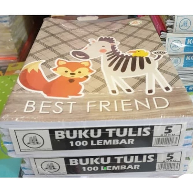 

KODE E9JEJ 1 pack Buku Tulis AA 1 Lembar isi 5 buku