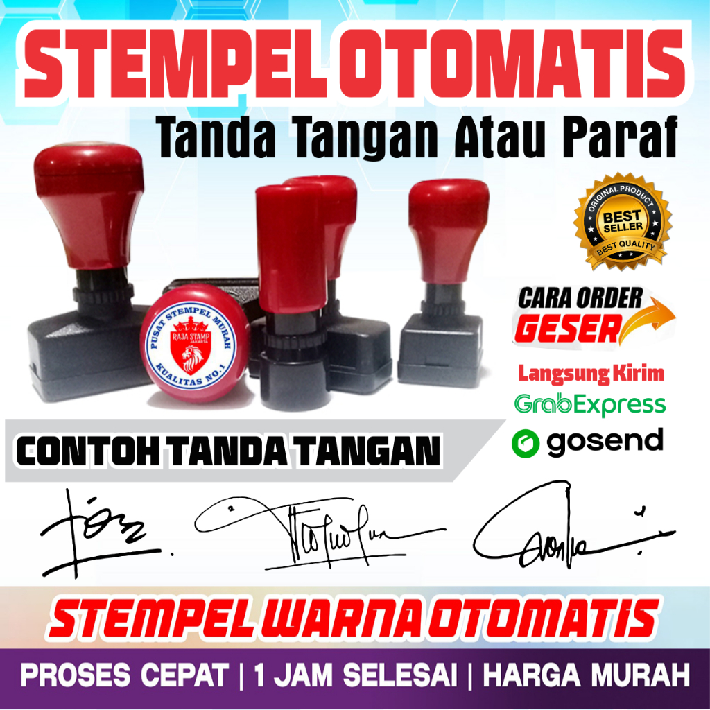 

Stempel Tanda Tangan / Stempel Paraf / Stempel TTD