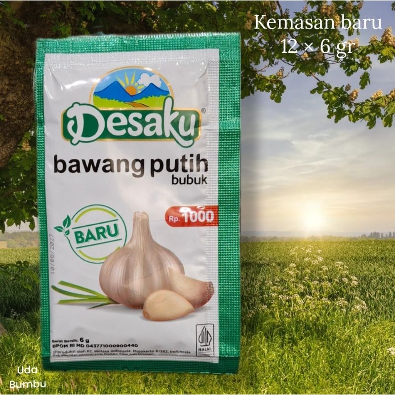 

Desaku Bawang Putih Bubuk (6gr x 12pcs)