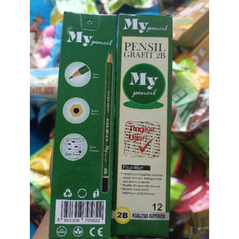 

pensil grafit 2B