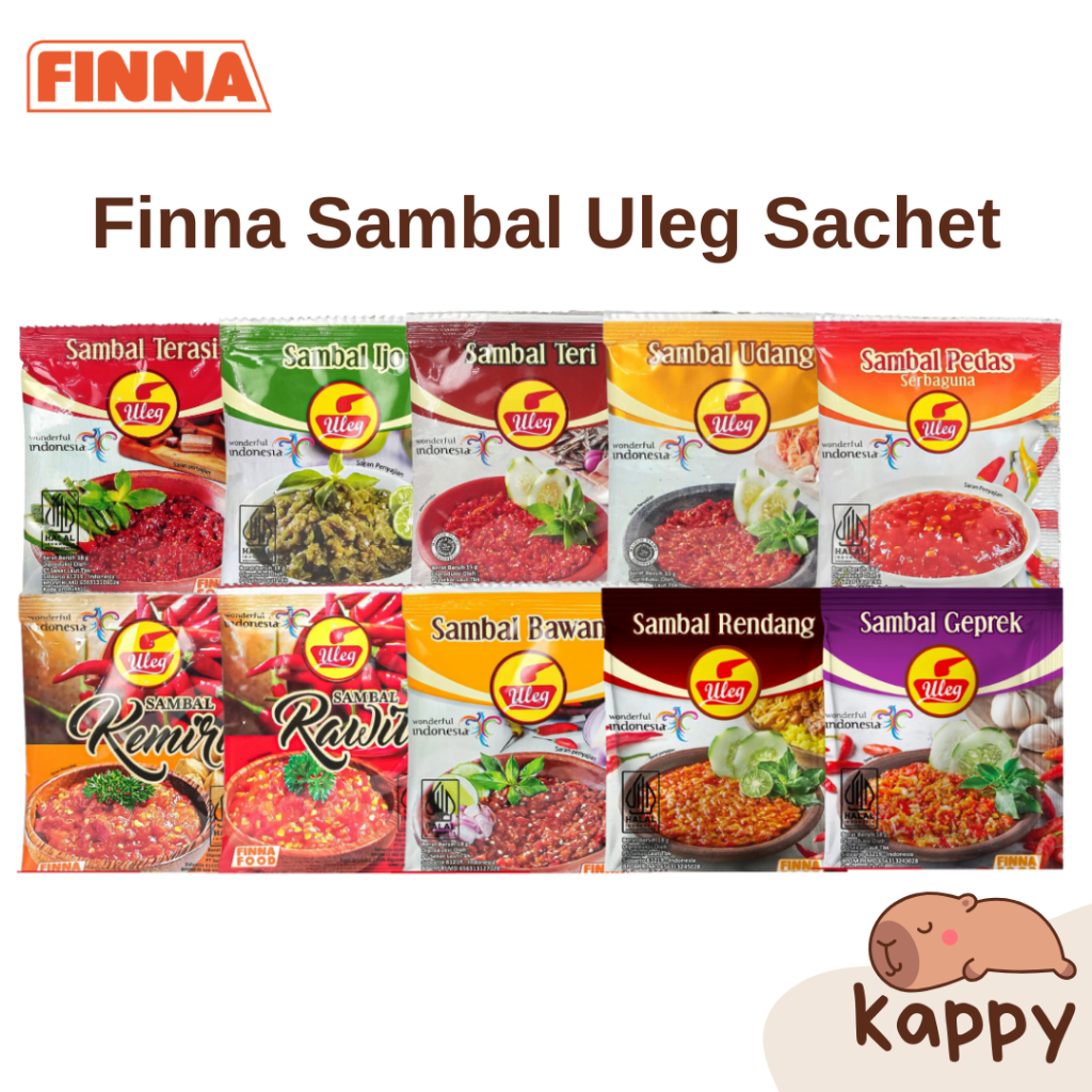 

FINNA Sambal Uleg isi 10 Sachet Sambel