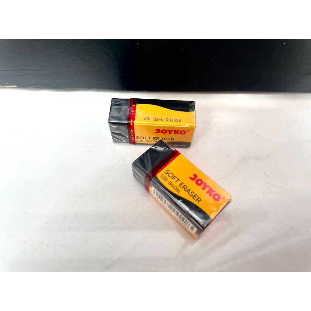 

Eraser/Penghapus Joyko hitam kecil 1 Pack isi 40 Pcs