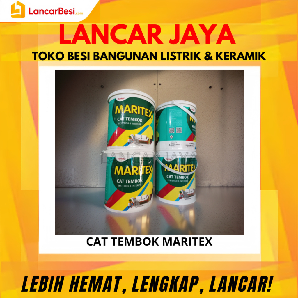 Maritex Cat Tembok Interior & Eksterior 1kg
