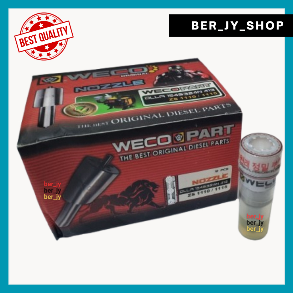 S1110 WECO - NOZEL NOZZLE NOSEL WECO 4H 4 LUBANG MESIN S1110 S1115 ZH1110 ZH1115 20 23 24 HP PK