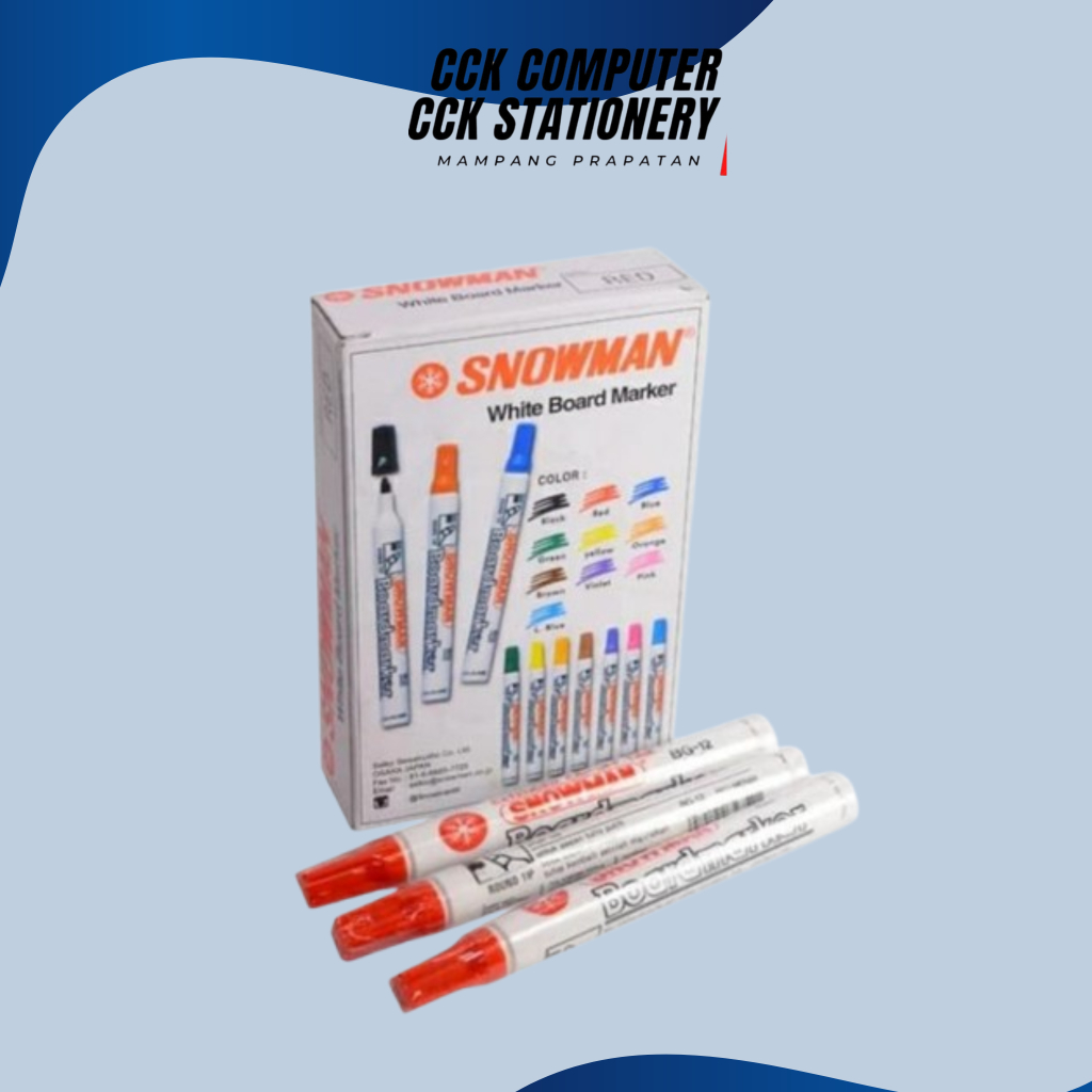

Spidol White Board Snowman BG-12 Marker