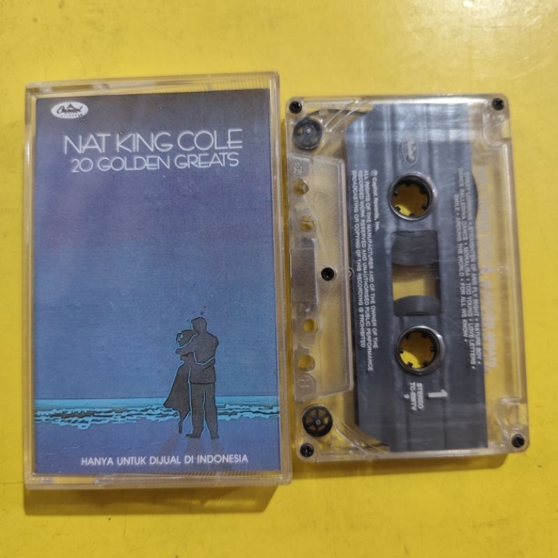 Kaset NAT KING COLE 20 Golden Greats