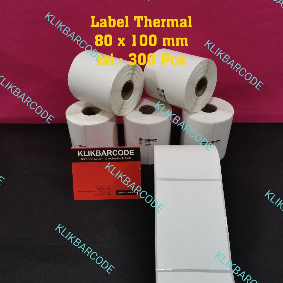 

Label Barcode XPRINTER XP420 Uk 80 X 100 (1 Line) Thermal 80X100 MM Isi 300 Pcs