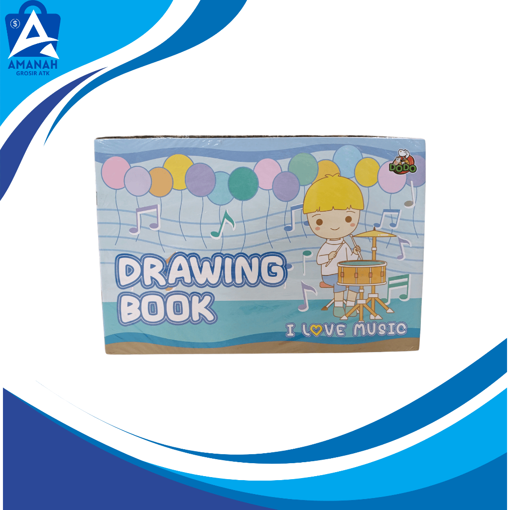 

Buku gambar / Buku sketsa / Buku gambar sketsa DODO A4 1PACK ISI 10