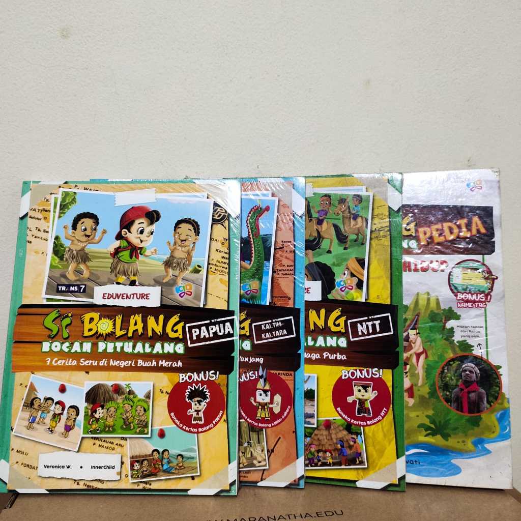 SALE Buku Cerita Anak SI BOLANG BOCAH PETUALANG