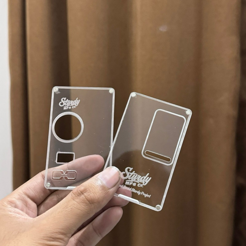 

panel akrilik p mini dan p pro bening hiasan cover