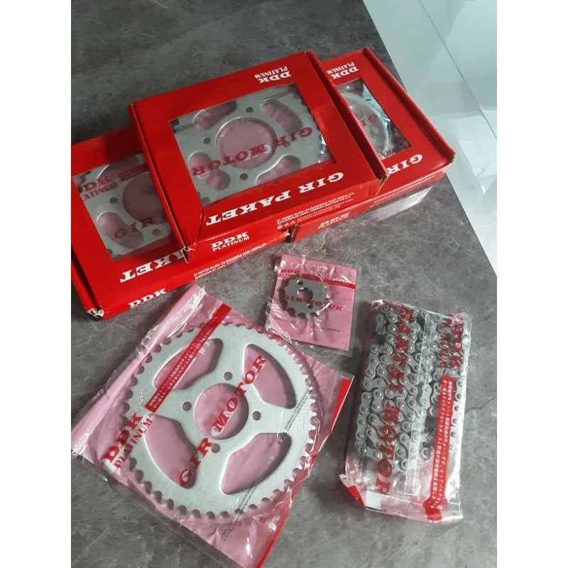 Gear Set Gir Paket Motor Smash New DDK Platinum