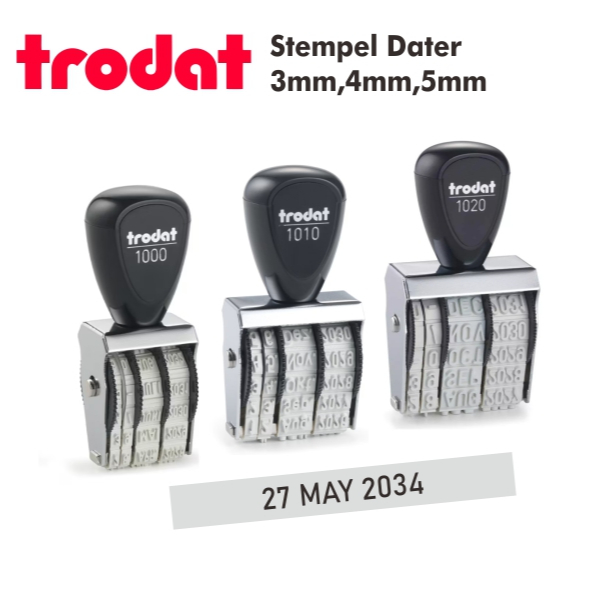 

Stempel Dater 1000,1010,1020