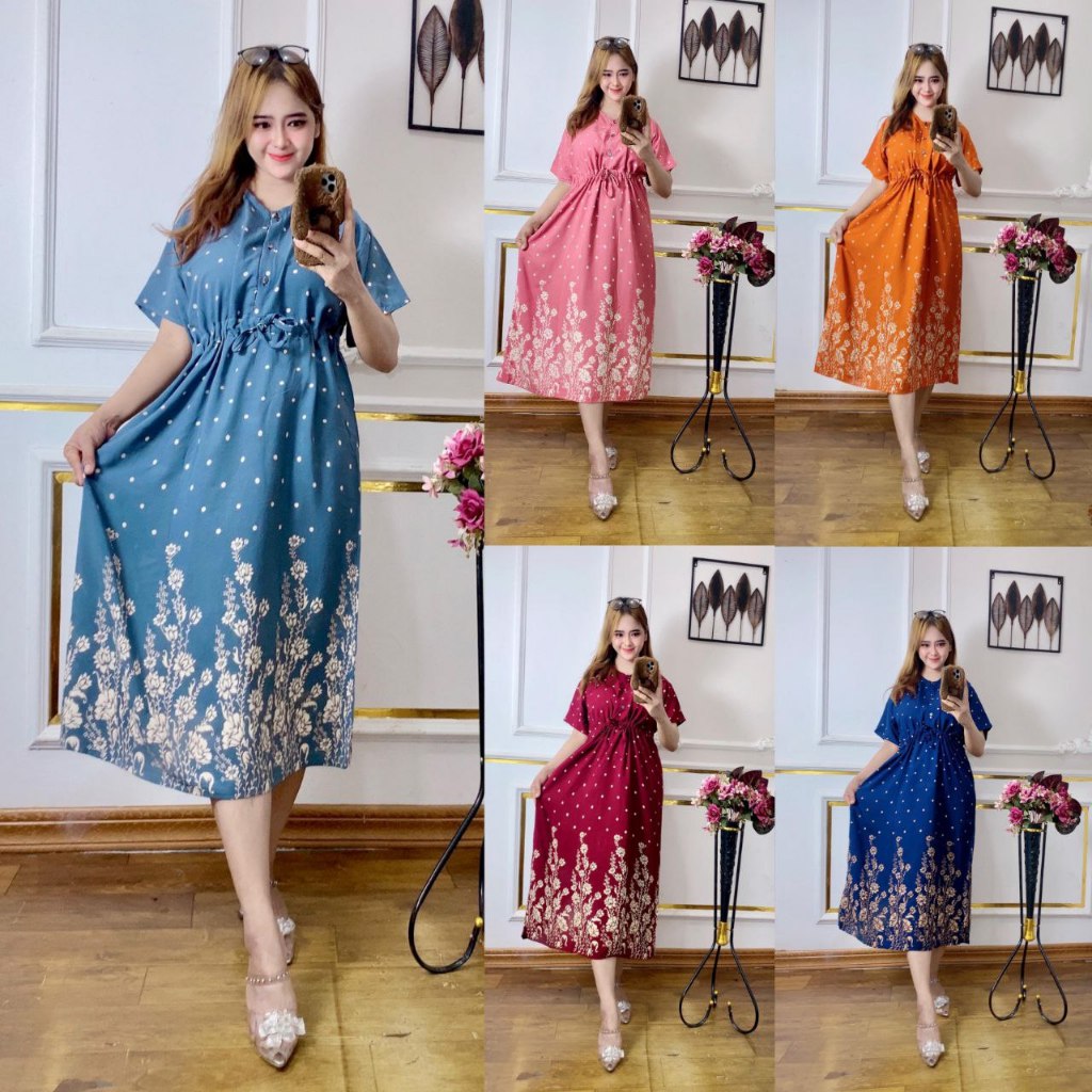 Daster Serut Rayon Kekinian