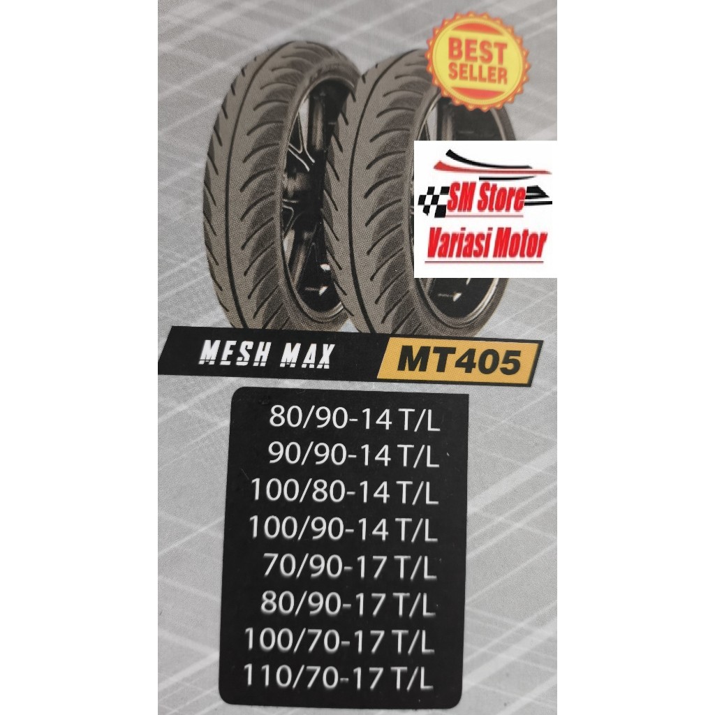 Ban ASCENDO MT405 MESH MAX TUBLES RING 14 17 70/90 80/90 90/90 100/80 100/90 100/70 110/70